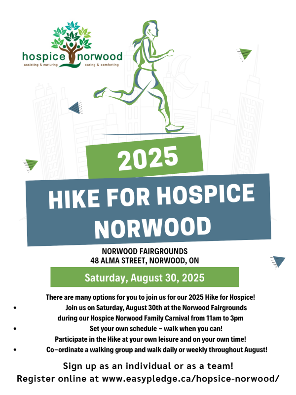 Hike for Hospice Poster