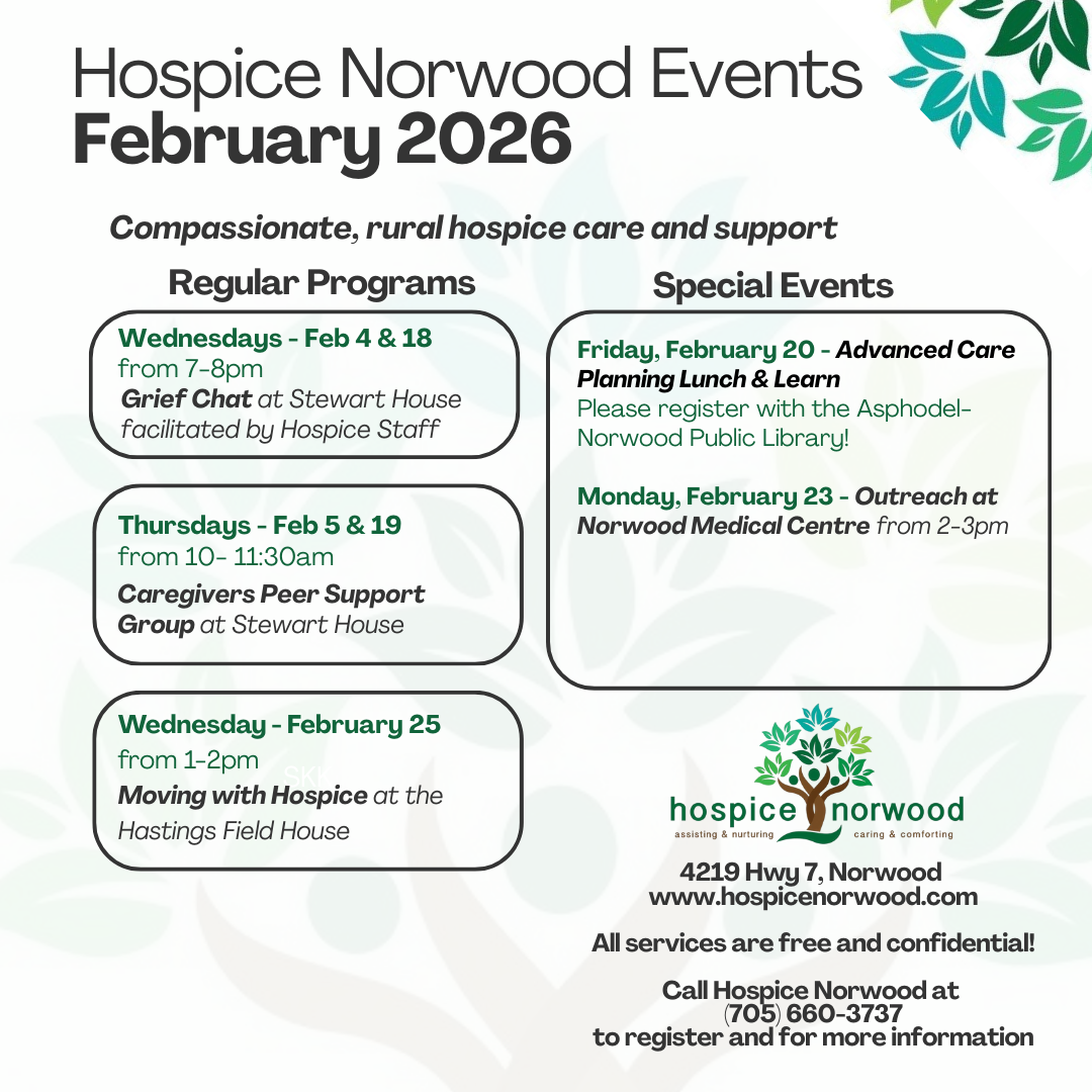 Februrary 2026 Events poster